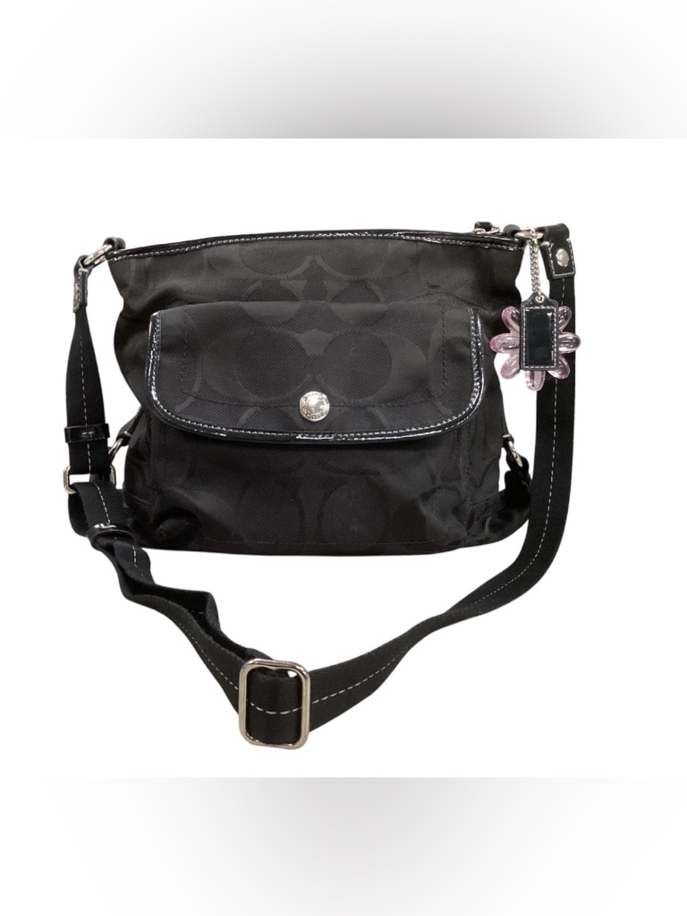 Coach signature purse.